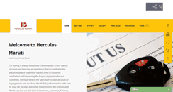 Desktop Screenshot of herculesmaruti.com